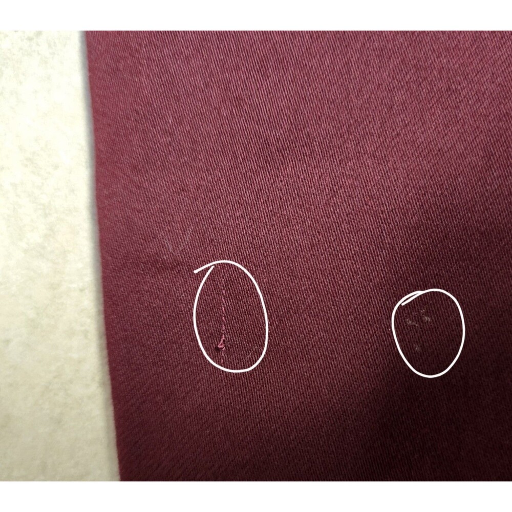 Lularoe Women's 32 Skinny Fit Pants Maroon Red Comfort Stretch Slimming NWT - Picture 10 of 10